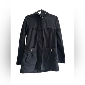 London Fog Hooded Front Zip &Snap Coat
Size S